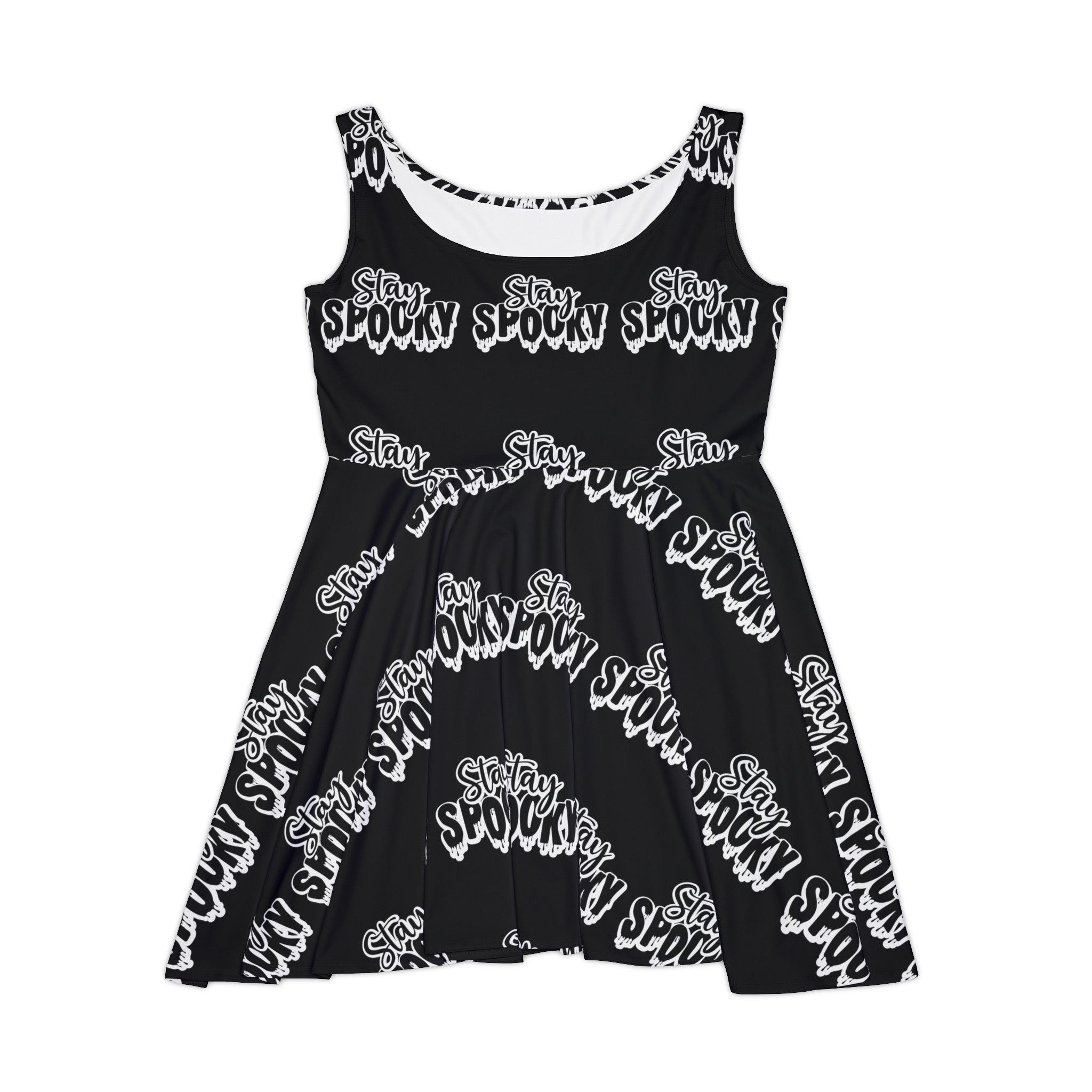 Stay Spooky Women's Skater Dress Wicked Sisters Cosmetics Stay Spooky Women's Skater Dress Wicked Sisters Cosmetics