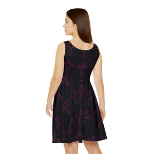 Mary On A Cross Women's Skater Dress