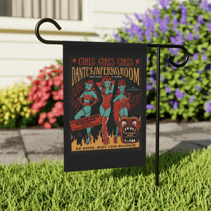 Welcome to Dante’s Inferno Room Garden & House Banner