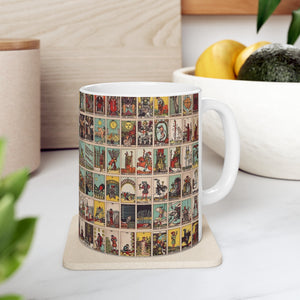 Wicked Tarot Cards Ceramic Mug, 11oz