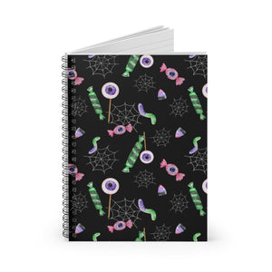 Spooky Spiral Notebook - Ruled Line