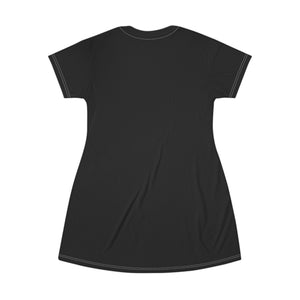 Wicked Sisters Cast Out All The Witches T-Shirt Dress (AOP)