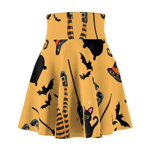 The Witch Is In Women's Skater Skirt