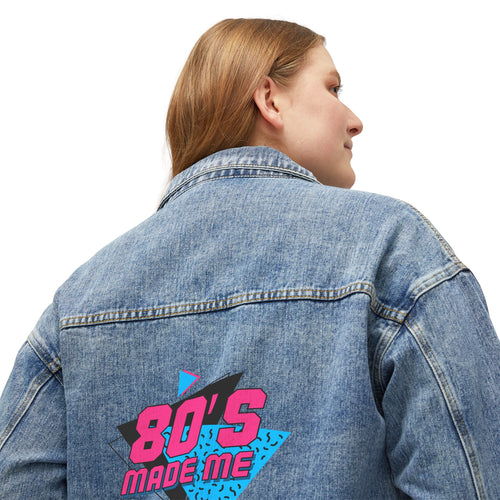 New Wave 80s Baby Women's Denim Jacket