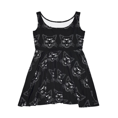 Cattitude Women's Skater Dress