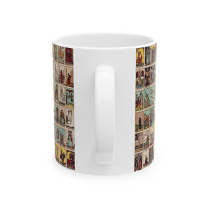 Wicked Tarot Cards Ceramic Mug, 11oz