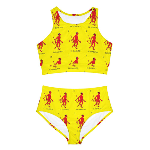 El Diablo Sporty Bikini Set