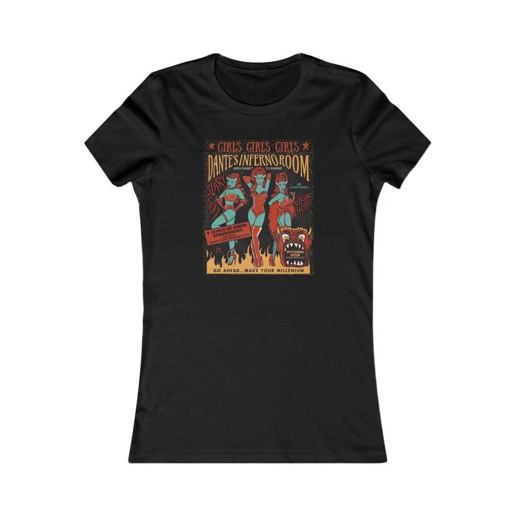 Dante’s Inferno Women's Fitted Tee