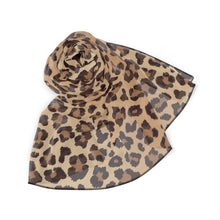 Bettie Leopard Poly Scarf