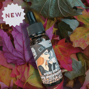 New! Witches Brew Coffee Infused Face Tightening Serum ☕
