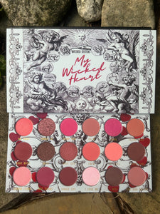 New! My Wicked Heart 18 Color Eyeshadow Palette