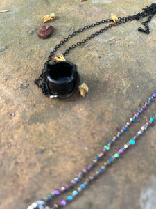 Witches Cauldron Necklace - by Haus of Witches