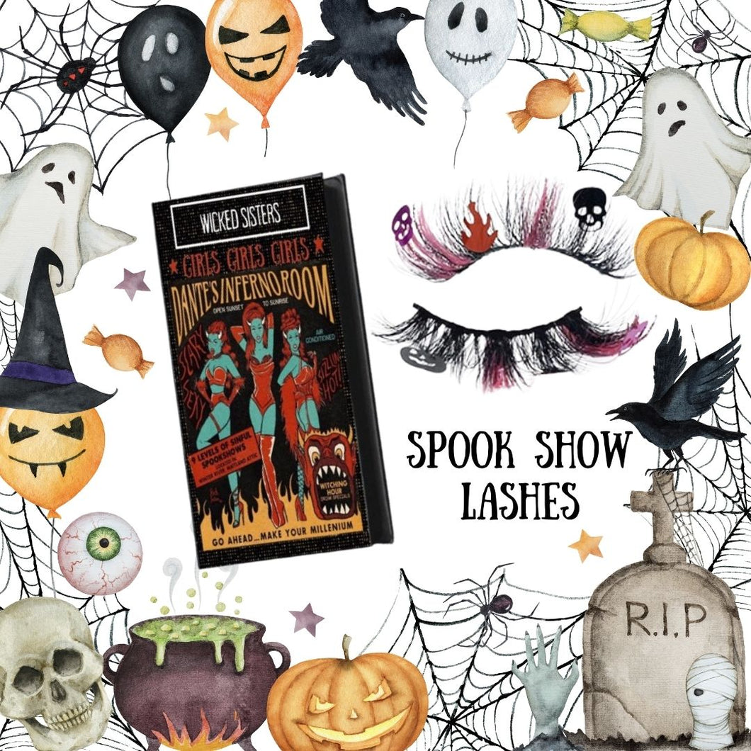 New! Dante’s Inferno Room Spook Show Lashes