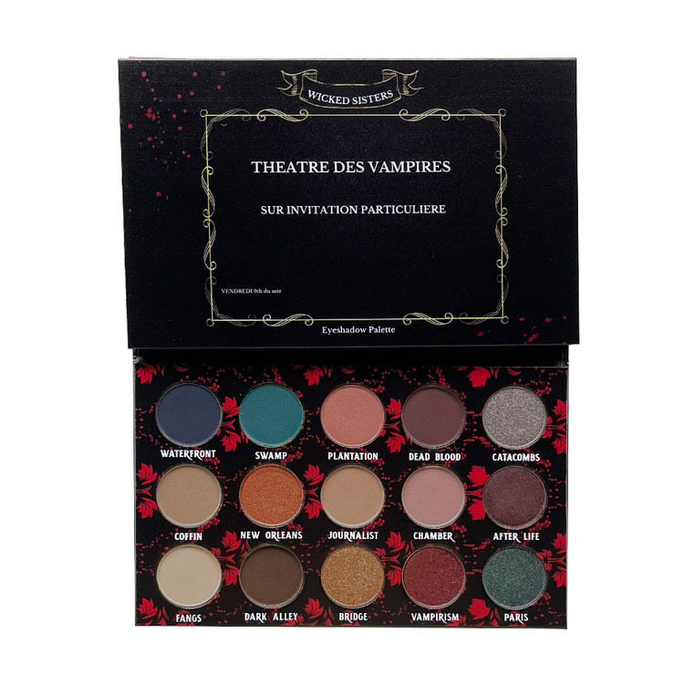 New! Theatre Des Vampires Eyeshadow Palette Wicked Sisters Cosmetics™