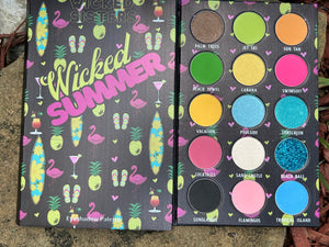 Wicked Summer Eyeshadow Palette 🏄‍♀️🦩🍹🏝🏖️👙