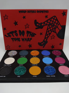 Let's Do The Time Warp Eyeshadow Palette (ROCKY HORROR inspired)