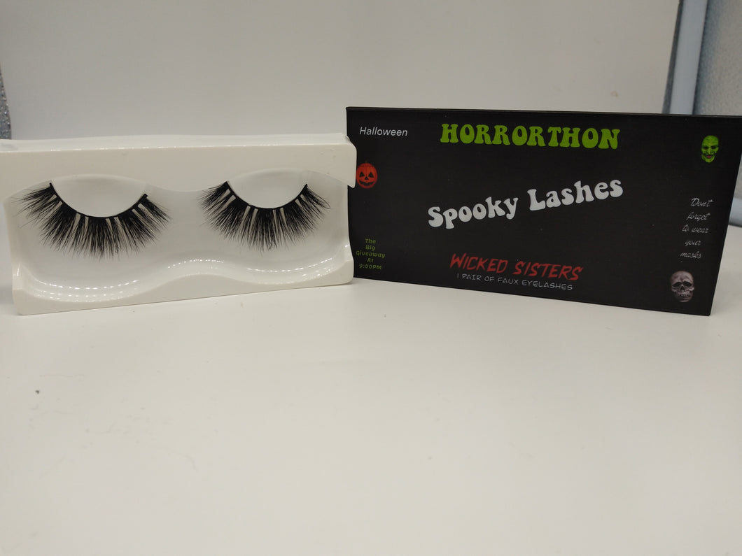 Halloween Horrorthon Spooky Lashes 3D (Halloween lll  inspired)