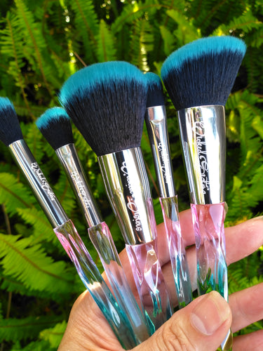 New! Crystal Visions Makeup Brush set