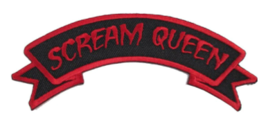 SCREAM QUEEN Clothing Patch