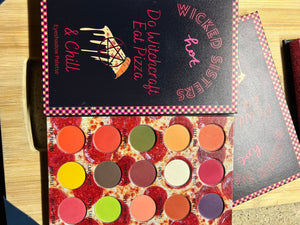 New! Do Witchcraft Eat Pizza and Chill Eyeshadow Palette🍕